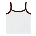 Customizable Fresh Prints Cali Camisole Top fp52 White Chocolate mto Front