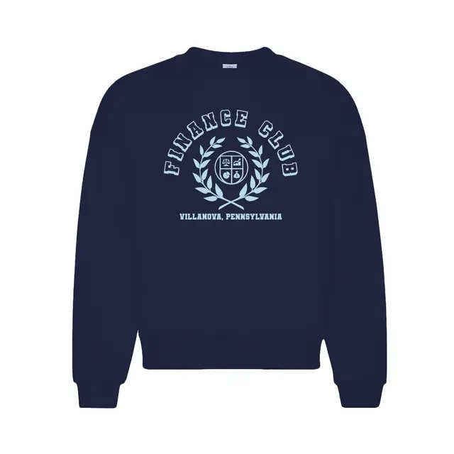 Finance Club Laurel Graphic PR Crewneck 2