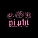 Pi Beta Phi Pink Floral Graphic Founder's Day Tank