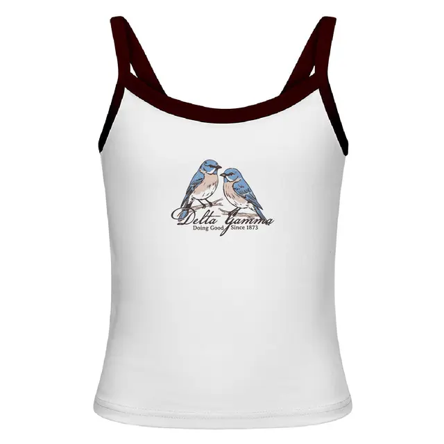 Delta Gamma Bluebird Illustration PR Tank 2