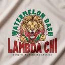 Lambda Chi Alpha Fierce Lion Watermelon Bash Shirt