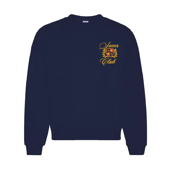 Soccer Club Crest Shield Typography PR Crewneck 2