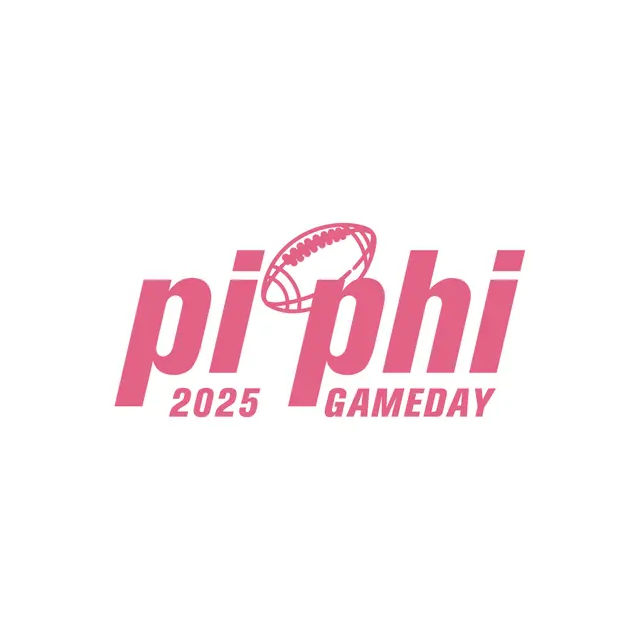 Pi Beta Phi Pink Football Game Day Shirt