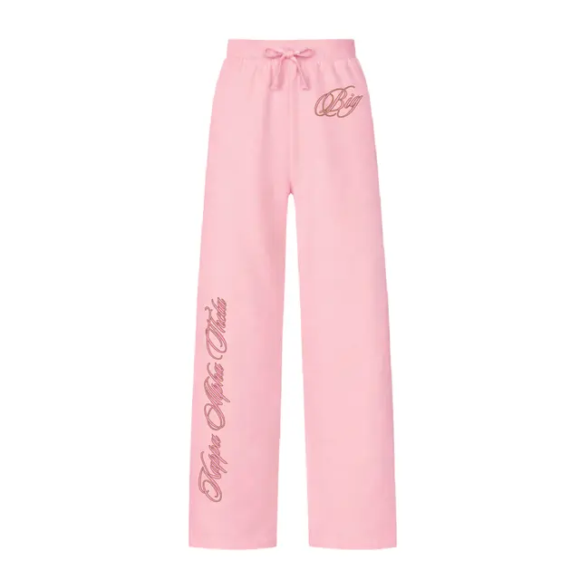 Kappa Alpha Theta Outlined Script Big Little Reveal Sweatpants 2
