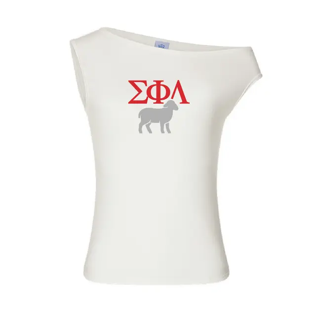 Sigma Phi Lambda Lamb and Greek Letters PR Tank 2