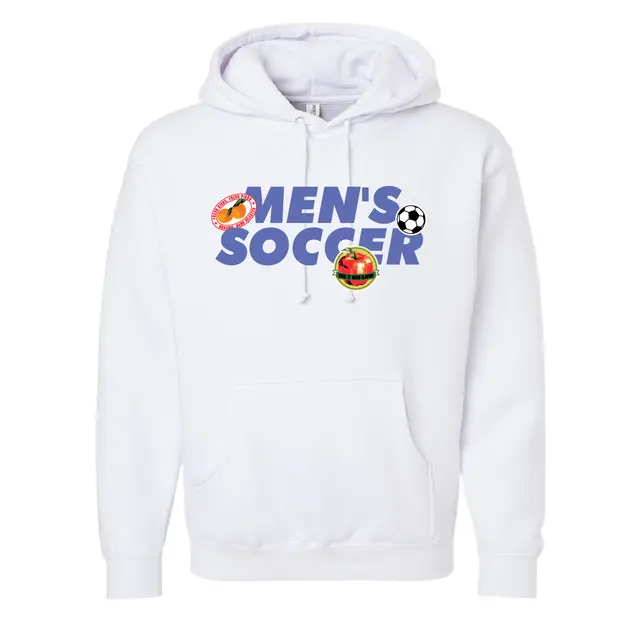 Men's Soccer Bold Text and Fruit Graphics PR Hoodie 2