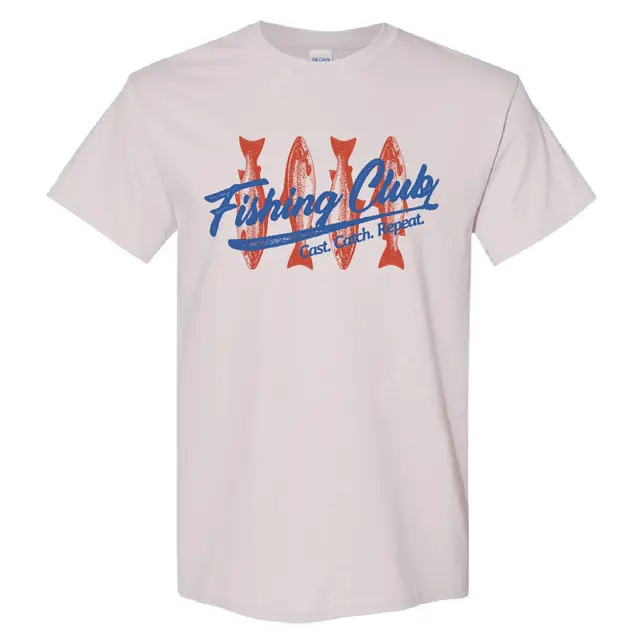 Fishing Club Bold Fish Graphic PR Shirt 2