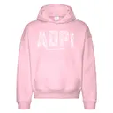 Alpha Delta Pi Lace Pattern Text Rush Hoodie 2