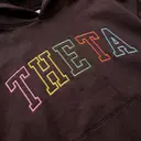 Kappa Alpha Theta Colorful Block Letter PR Hoodie