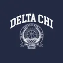 Delta Chi Basketball Graphic Rush & Bid Hoodie
