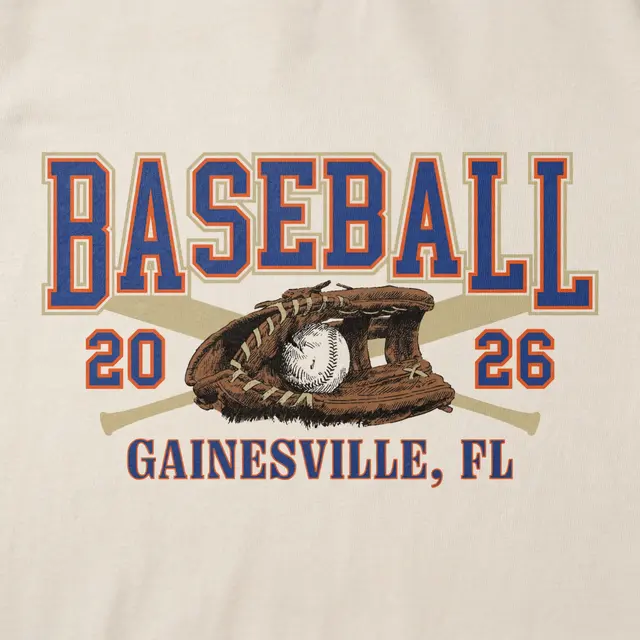 Baseball Team Vintage Styled Glove Graphic PR Crewneck