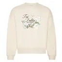 Delta Delta Delta Floral Butterfly Mom's Weekend Crewneck 2