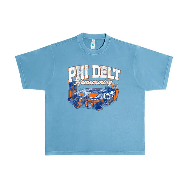 Phi Delta Theta Stadium Illustration Homecoming Shirt 2