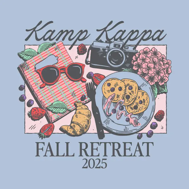 Kappa Kappa Gamma Kamp Picnic Fall Retreat Hoodie