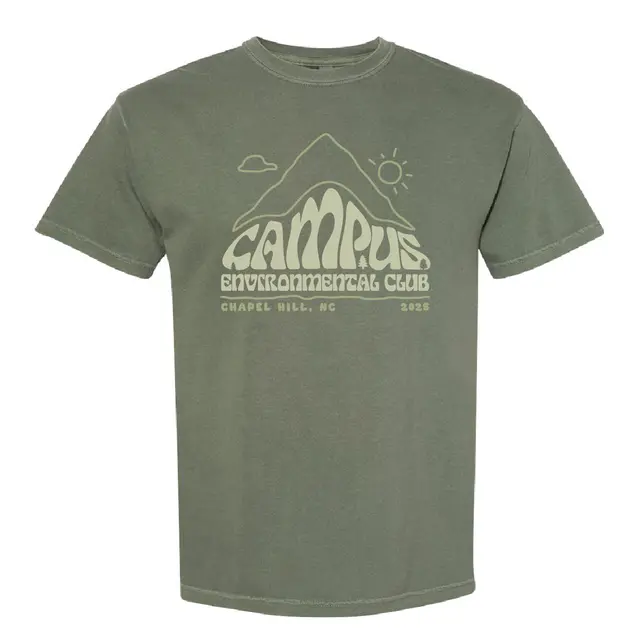 Campus Environmental Club Mountain Illustration PR Shirt 2
