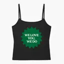 Green Starburst Text PR Tank 2
