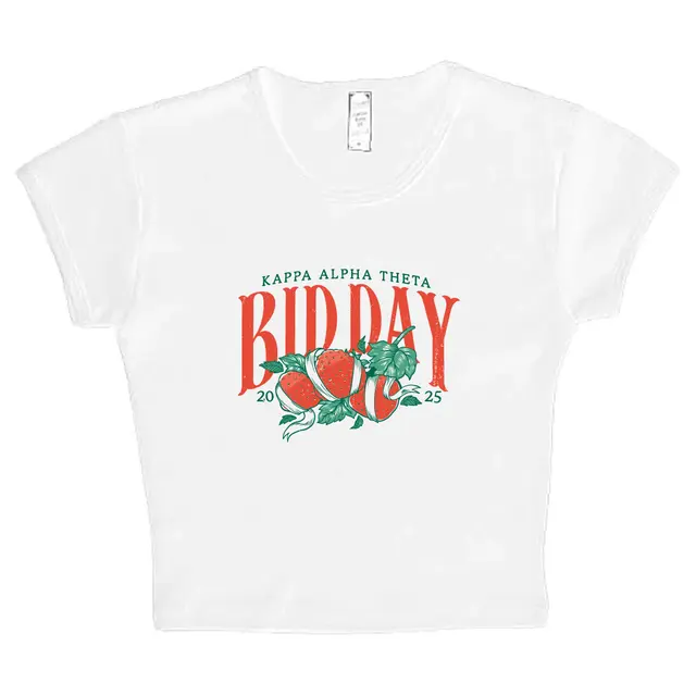 Kappa Alpha Theta Strawberry Bid Day Shirt 2