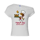 Alpha Phi Cute Chef Dog Illustration Philanthropy Shirt 2