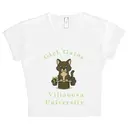 Girl Gains Cute Cat Weightlifting PR Tee 2