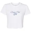 Design Club Elegant Script Blue Bow PR Shirt 2