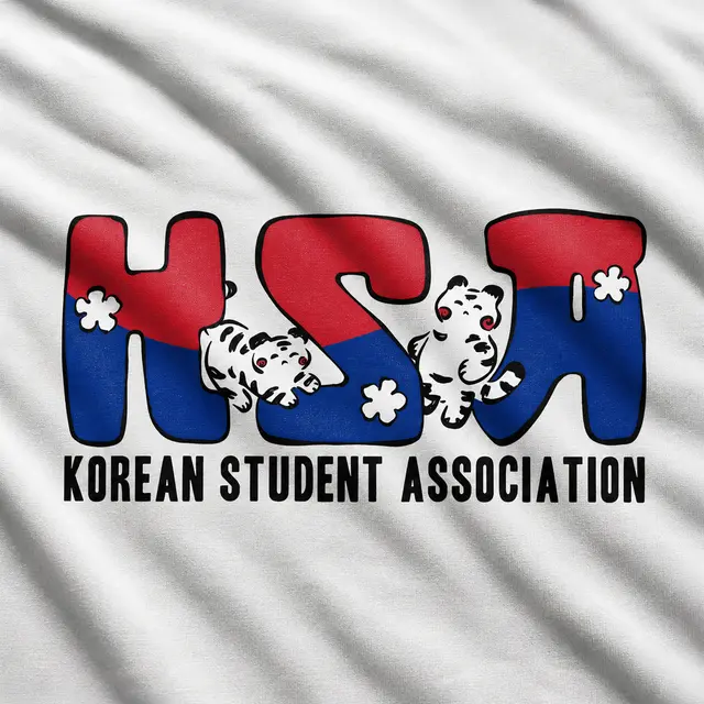 Korean Student Association Playful Tigers Graphic PR Crewneck