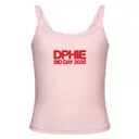 Delta Phi Epsilon Bold Red Texts Bid Day Tank 2
