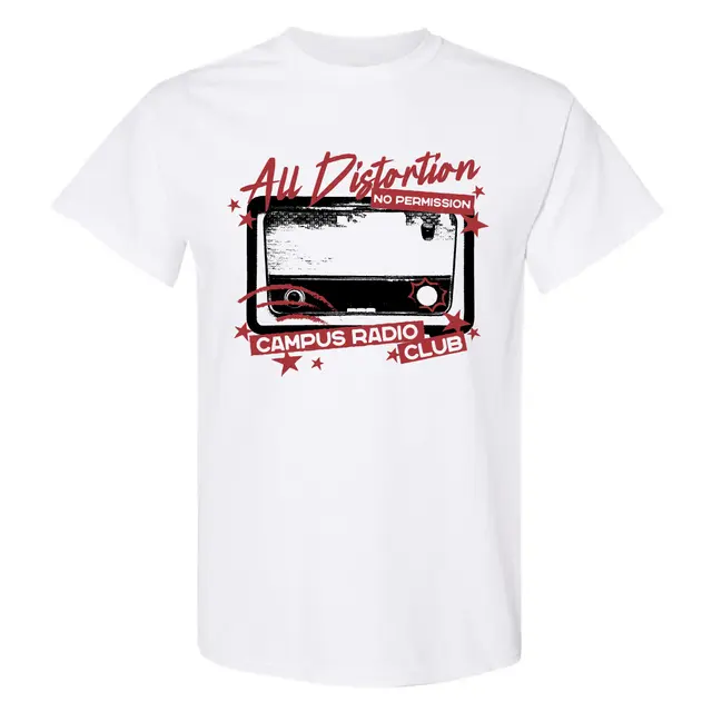 Campus Radio Club Vintage Radio Graphic PR Shirt 2
