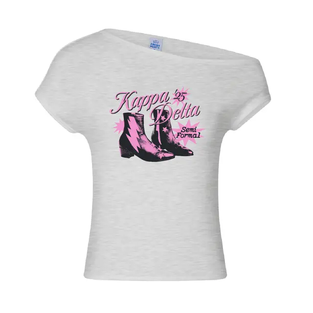 Kappa Delta Star Boots Semi Formal Shirt 2