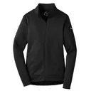 Nike Ladies Therma-FIT Full-Zip Fleece nkah6260 Black Front
