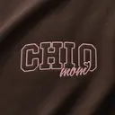 Chi Omega Block Lettering Parent's Weekend Sweater