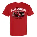 Delta Gamma Football Graphic Dad's Weekend Shirt 2