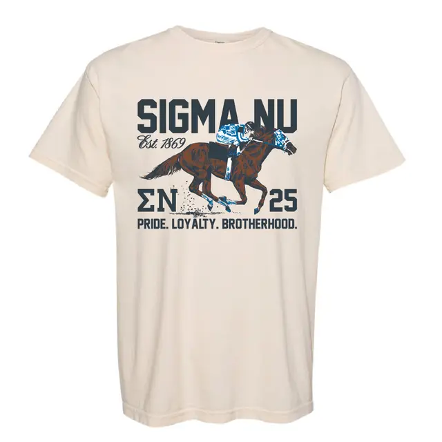Sigma Nu Racing Horse Graphic PR Shirt 2