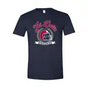 Delta Delta Delta Football Helmet Illustration PR Shirt 2