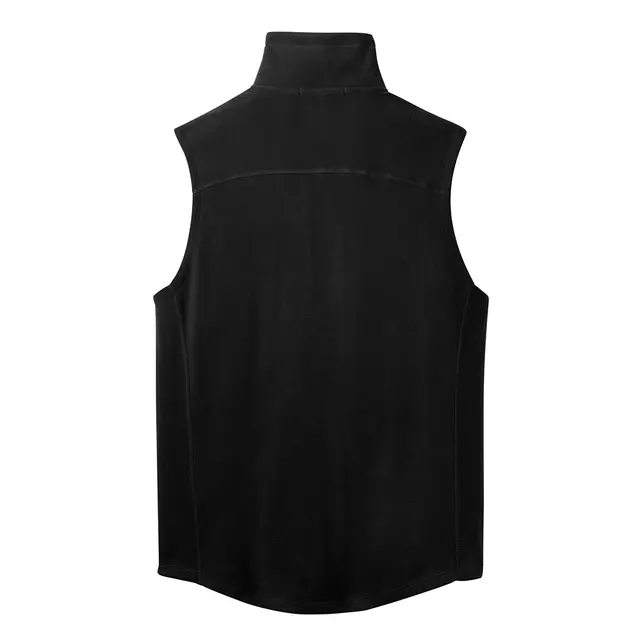 Port Authority Microfleece Vest Black Back