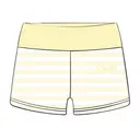 Delta Phi Epsilon Striped Flowing Script PR Shorts 2