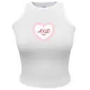 Alpha Xi Delta Heart Pattern Letters of Love Philanthropy Tank 2