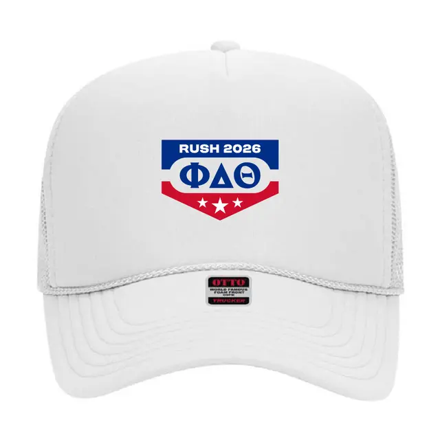 Phi Delta Theta Patriotic Design Rush Hat 2