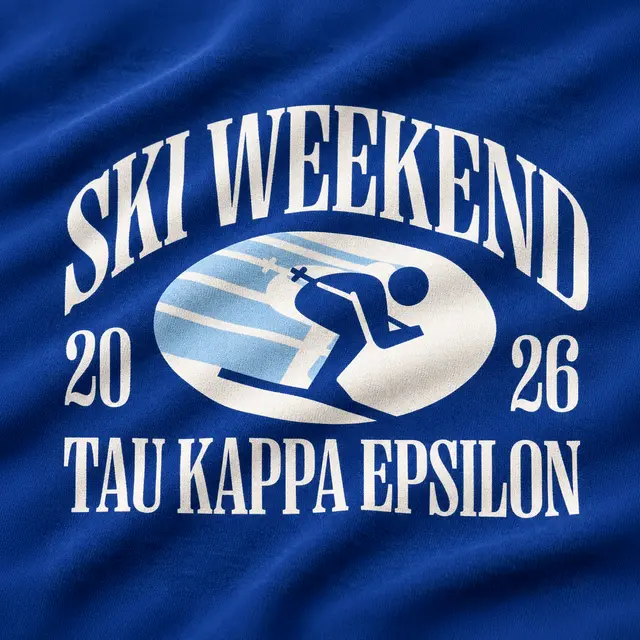 Tau Kappa Epsilon Ski Racer Graphic PR Sweater