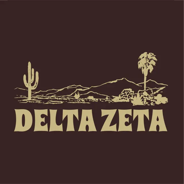 Delta Zeta Desert Scene PR Shirt