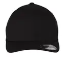 Adult-Value-Cotton-Twill-Cap-Black-Front