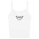 Alpha Phi Bold Text Butterfly Shape Semi Formal Tank 2