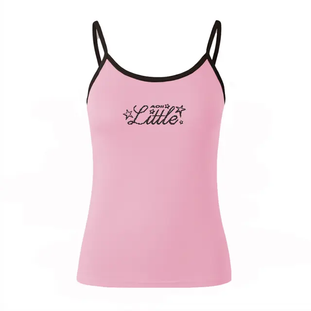 Alpha Omicron Pi Starry Lettering Big Little Reveal Tank 2