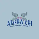 Alpha Chi Omega Dual Phoenix Ribbon PR Hoodie