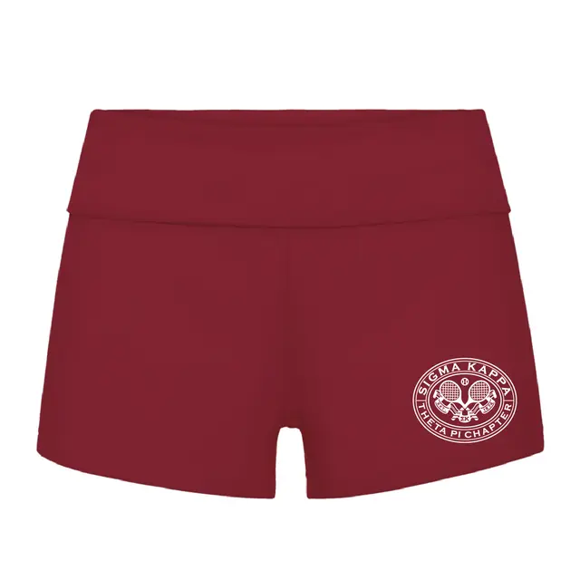 Sigma Kappa Tennis Rackets Emblem PR Shorts 2