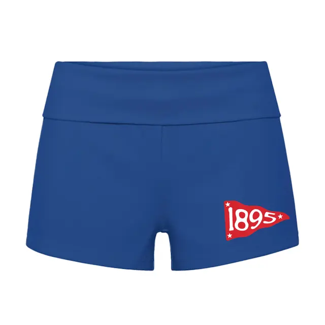 Chi Omega Pennant Flag Graphic PR Shorts 2