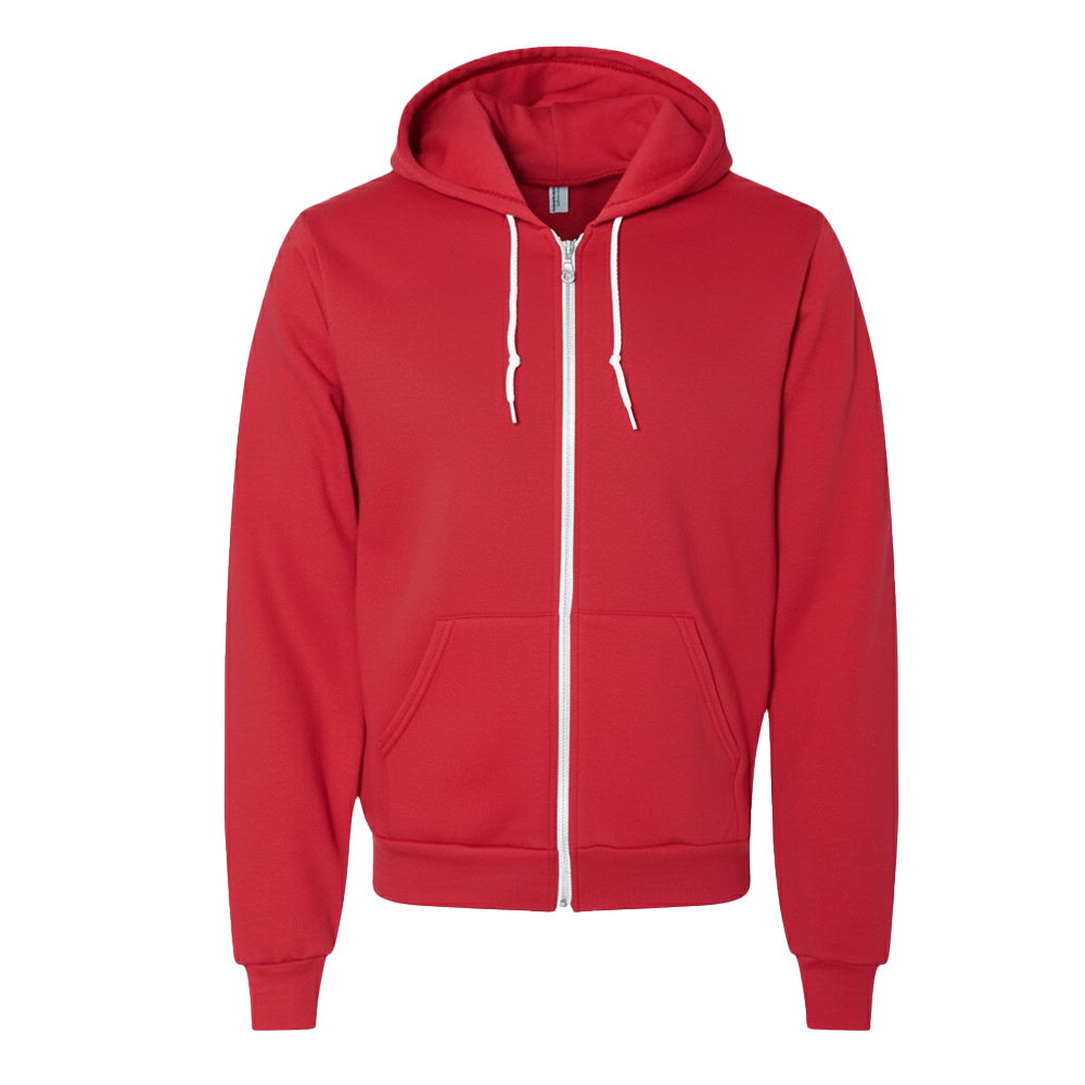 Los Angeles Apparel Flex Fleece Zip Up Hoodie | Fresh Prints