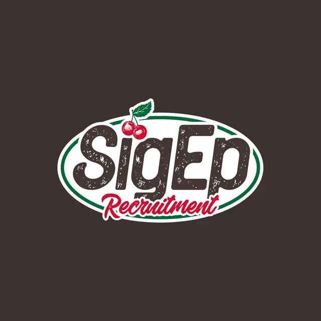 Sigma Phi Epsilon Cherry Logo Recruitment Crewneck