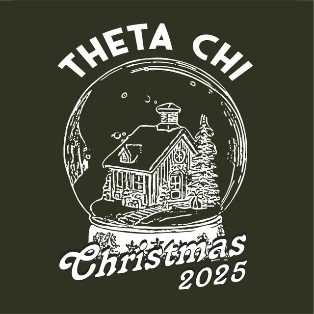 Theta Chi Snow Globe Christmas Shirt