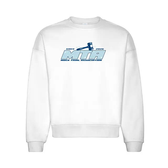 Mock Trial Association Gavel Graphic PR Crewneck 2