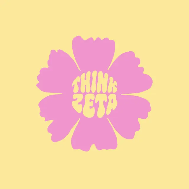 Zeta Tau Alpha Bold Flower Graphic Philanthropy Hoodie